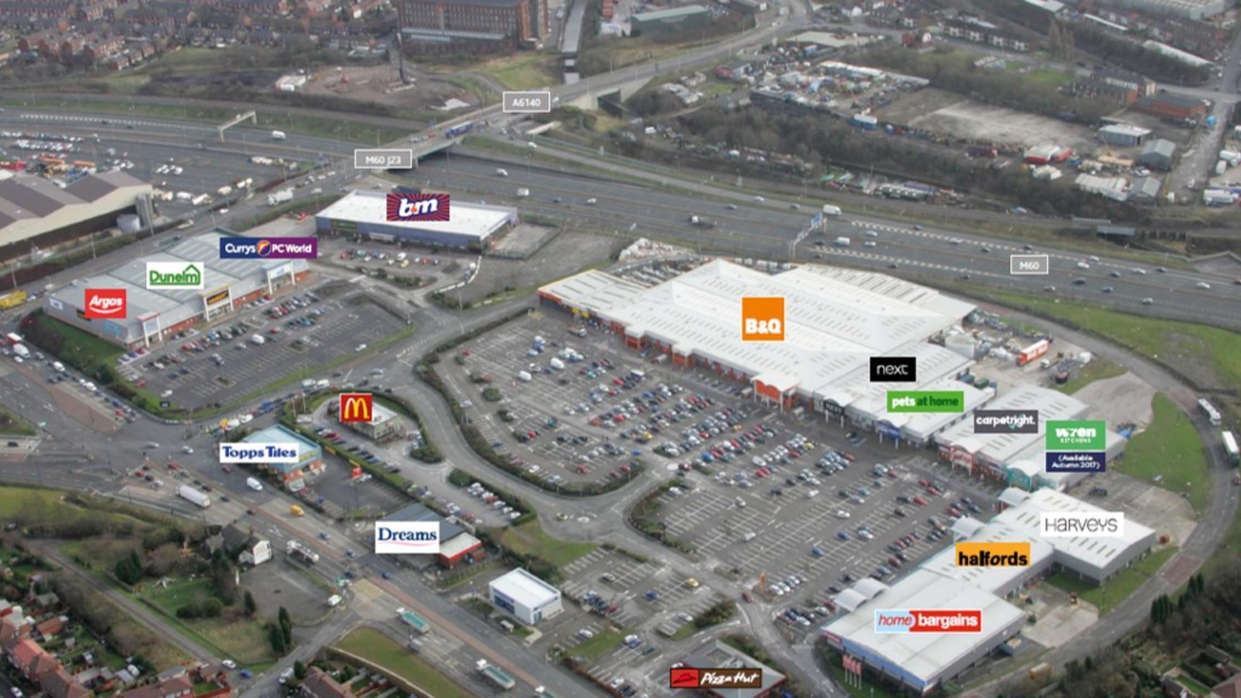 Snipe Retail Park Orchard Street